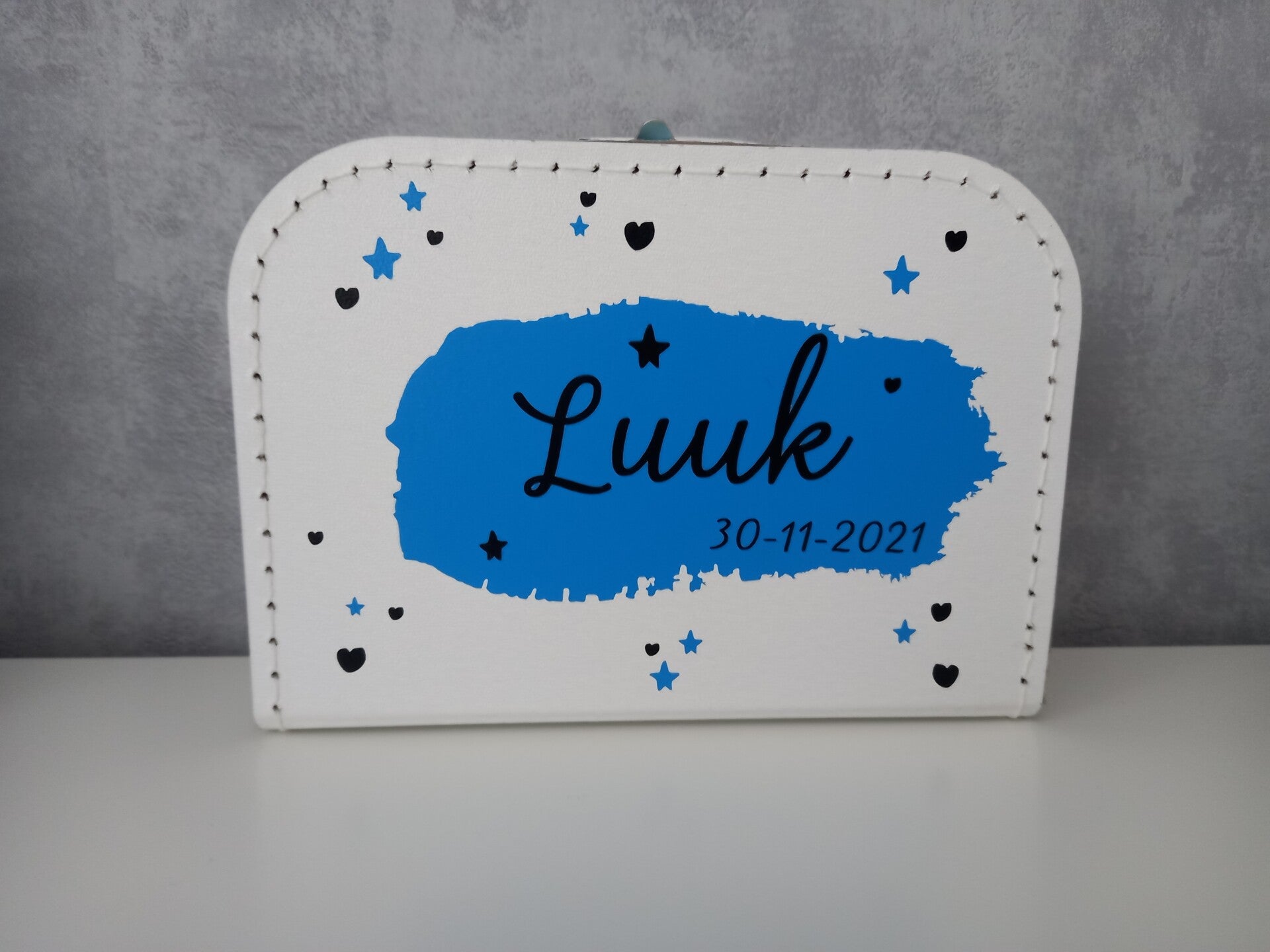 Koffertje met naam