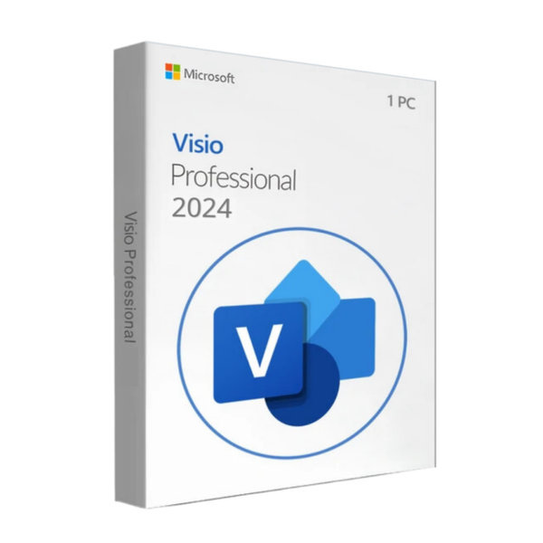 MICROSOFT OFFICE VISIO Professional 2024 BIND