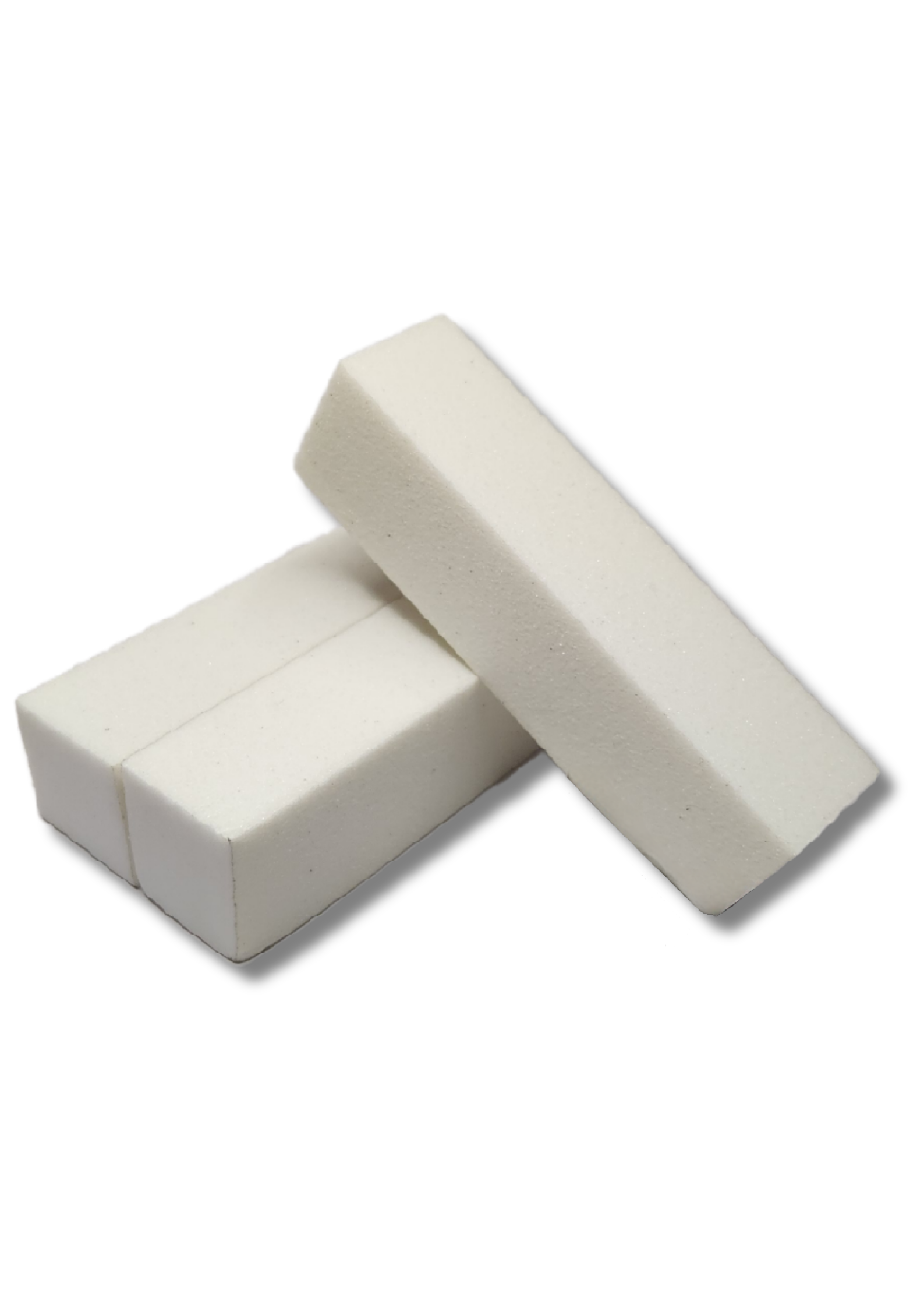 Lot de 3 blocs polissoir blanc