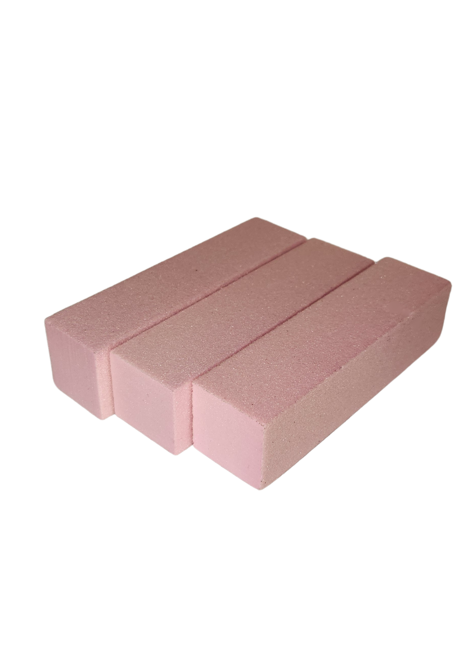 Lot de 3 blocs polissoir rose