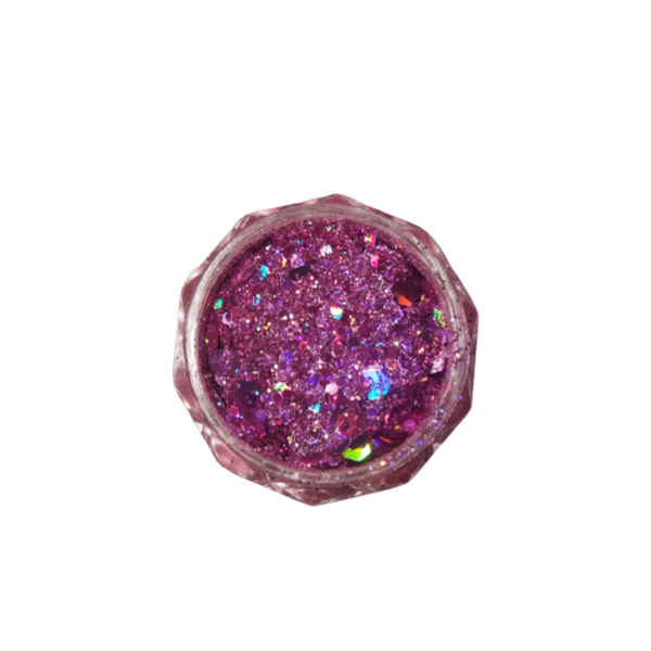 Glitter Violet Holographique