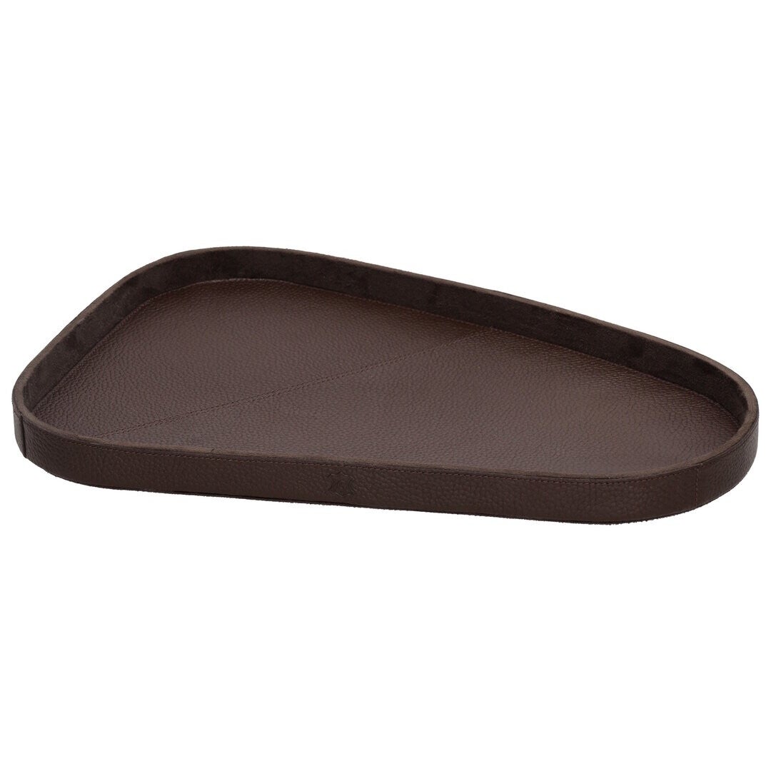 Chamada Dienblad Sophie-L Organisch Bruin Effen