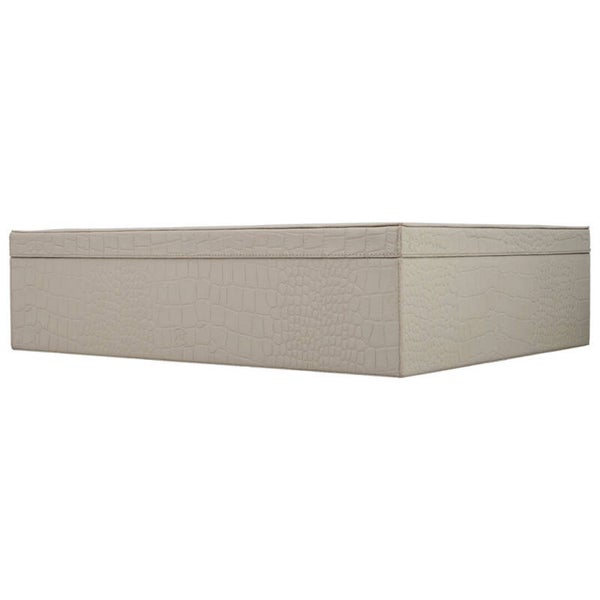 Chamada Opbergbox Maria-L Beige Croco