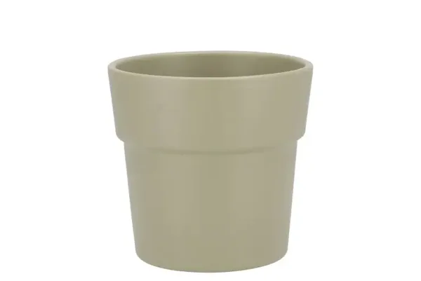 Pot Ceramic Stone Pistache Groen 13x13