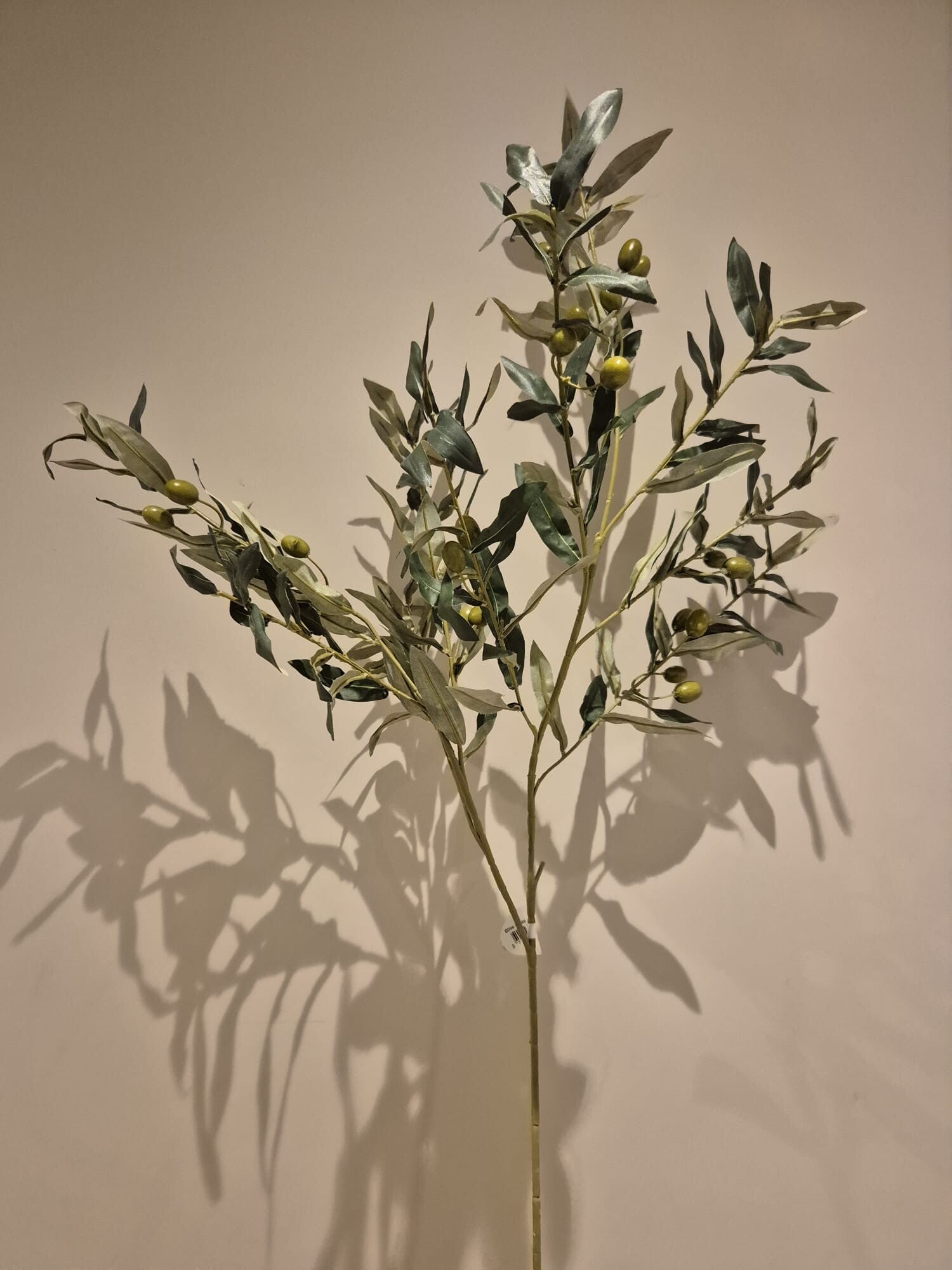 Zijde Bloem Olijftak Groen 100cm