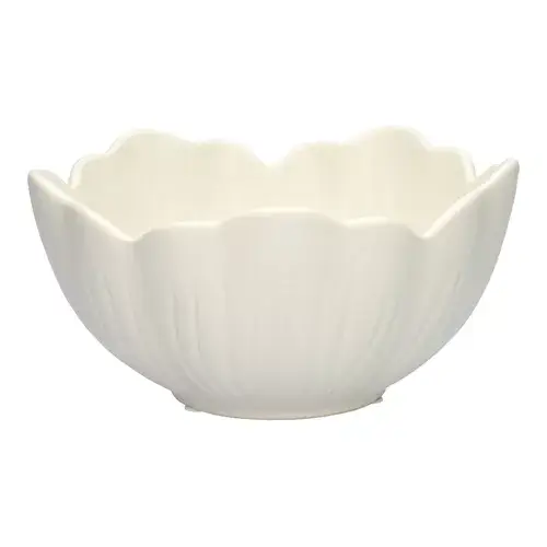 Schaal Petal Wit 15x7