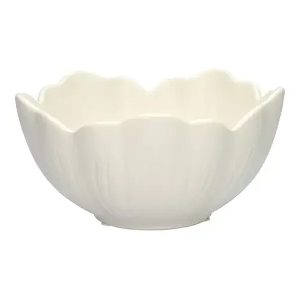 Schaal Petal Wit 15x7