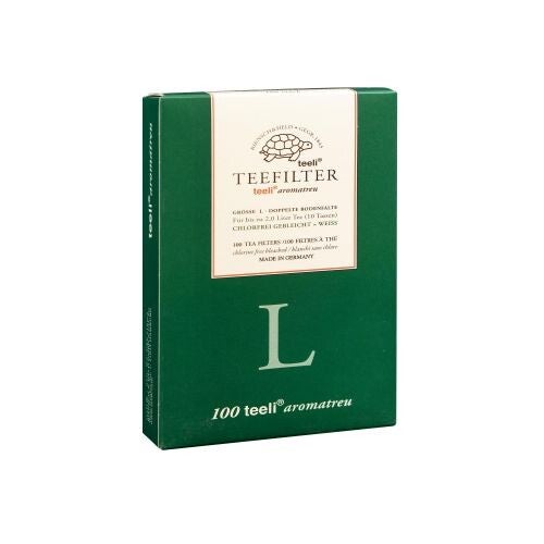 Papieren Theefilters Aromatreu® Wit Maat L