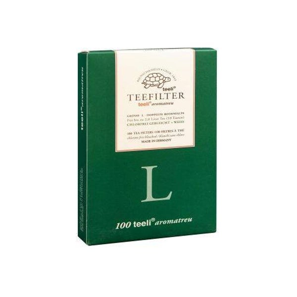 Papieren Theefilters Aromatreu® Wit Maat L