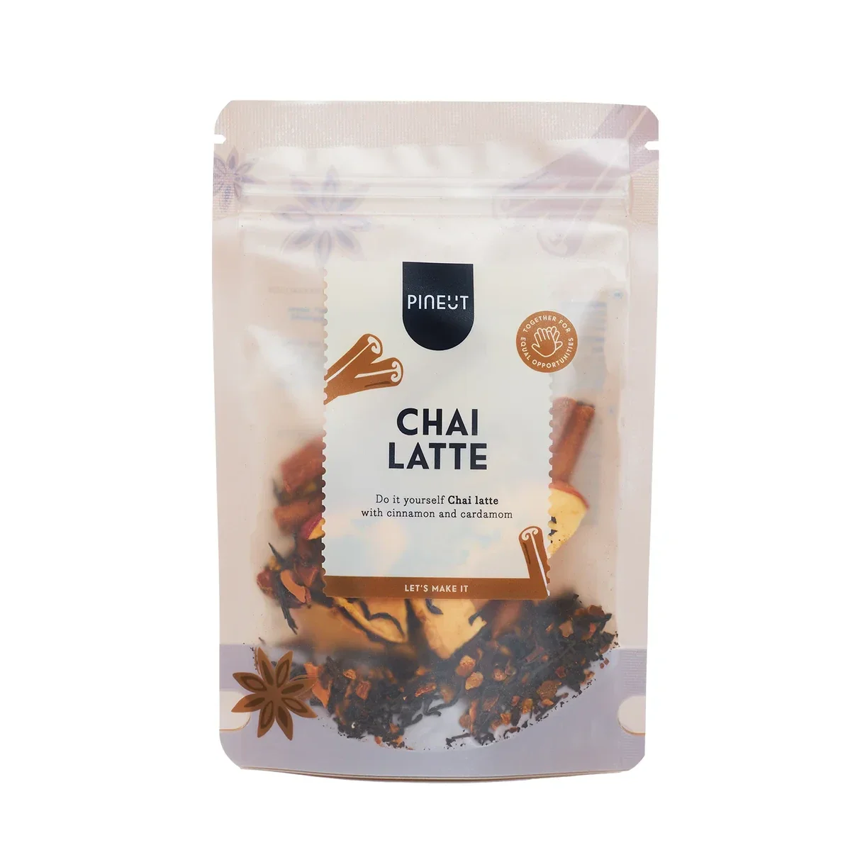 Pineut Chai Latte BIO Pouchbag