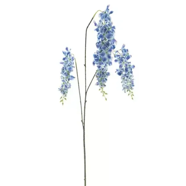 Zijde Bloem Larkspur Spray 110cm