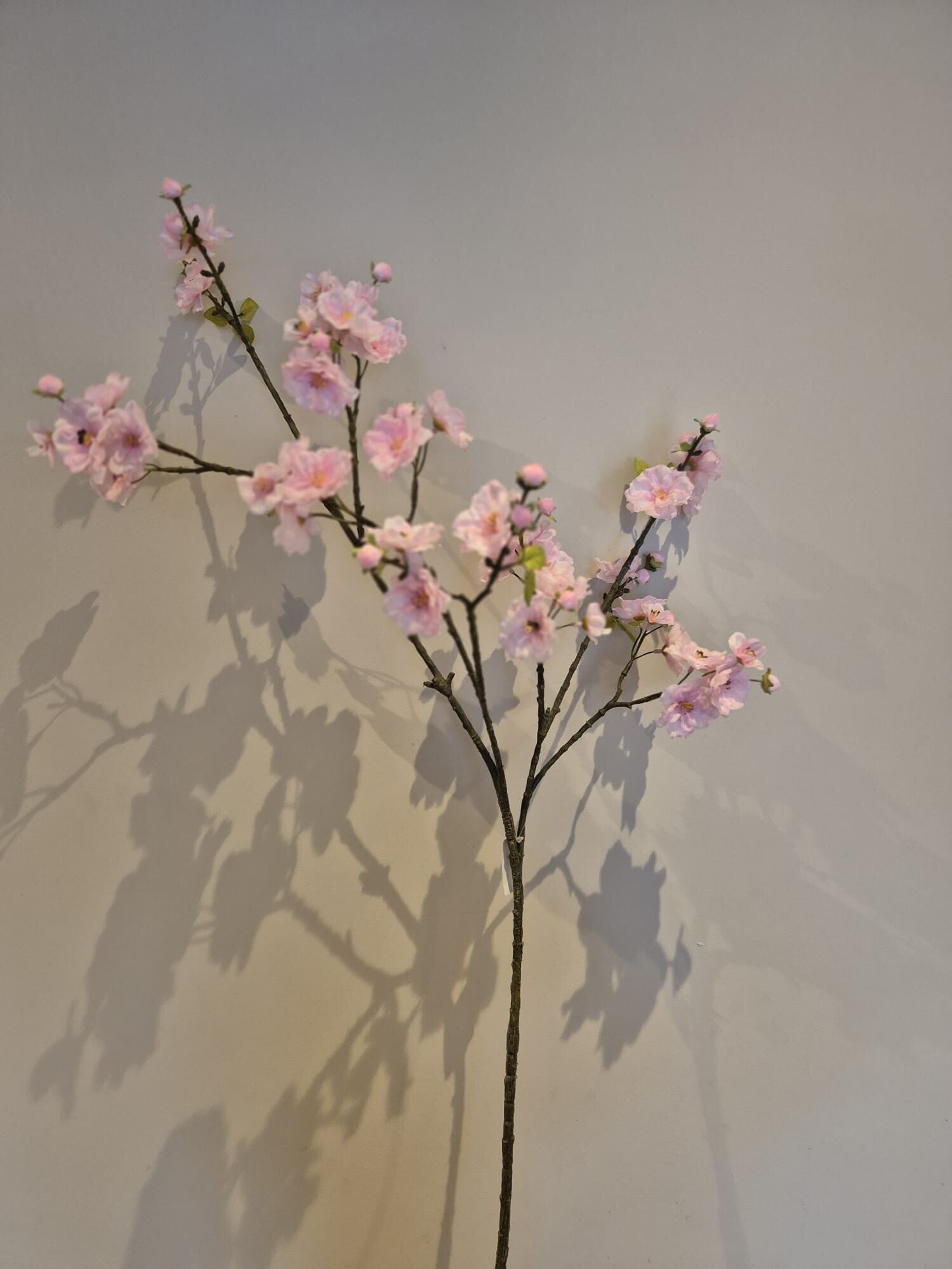 Zijde Bloem Bloesemtak Roze 100cm