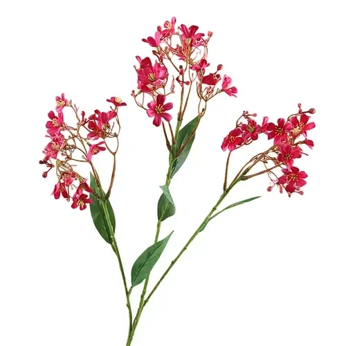 Zijde Bloem Daphne Spray Roze 70cm