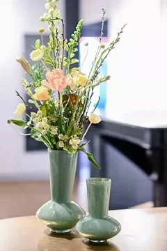 Dutz Vaas Loflo Pistache 25x19