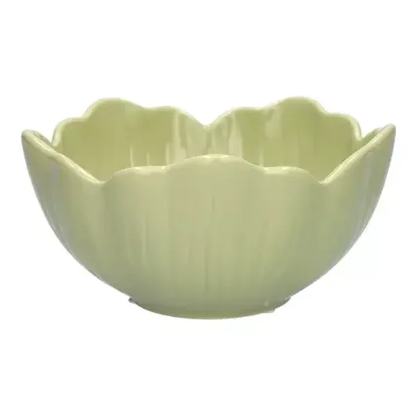 Schaal Petal Groen 15x7