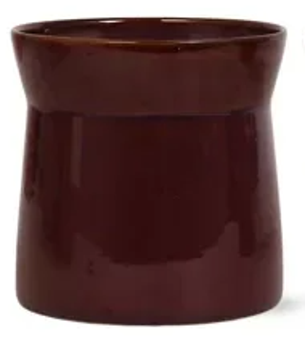 Pot Elise Rood Bruin 13x13