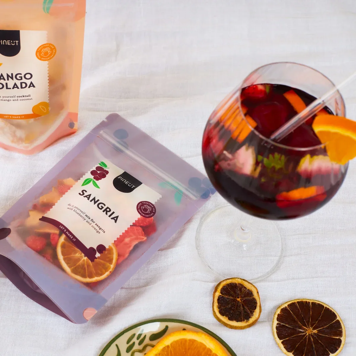 Pineut Sangria Red Wine BIO Pouchbag