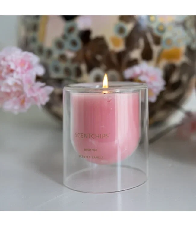 Geurkaars Belle Vie Dubbelwandig