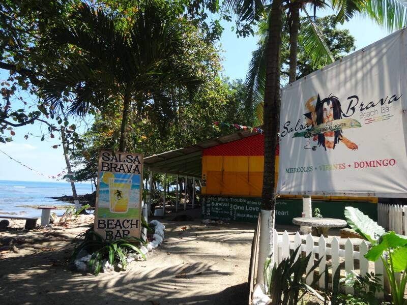 Salsa Brava Beachside Bar Puerto Viejo Costa Rica