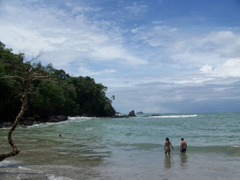 Beach at Manual Antonio National Park Costa Rica