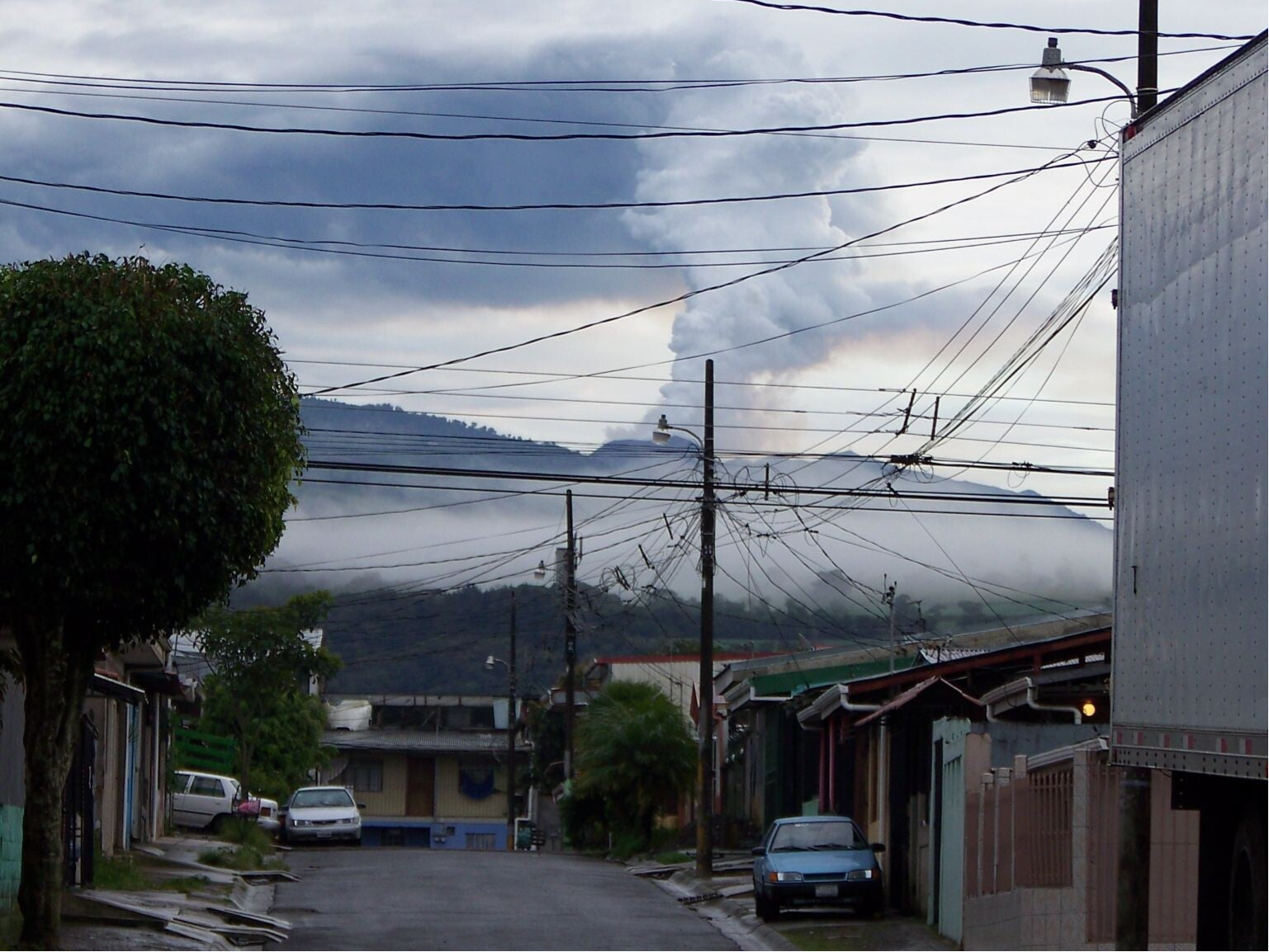 Turrialba Volcano Eruption Costa Rica