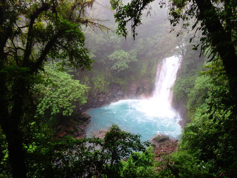 Highlights Map of Costa Rica