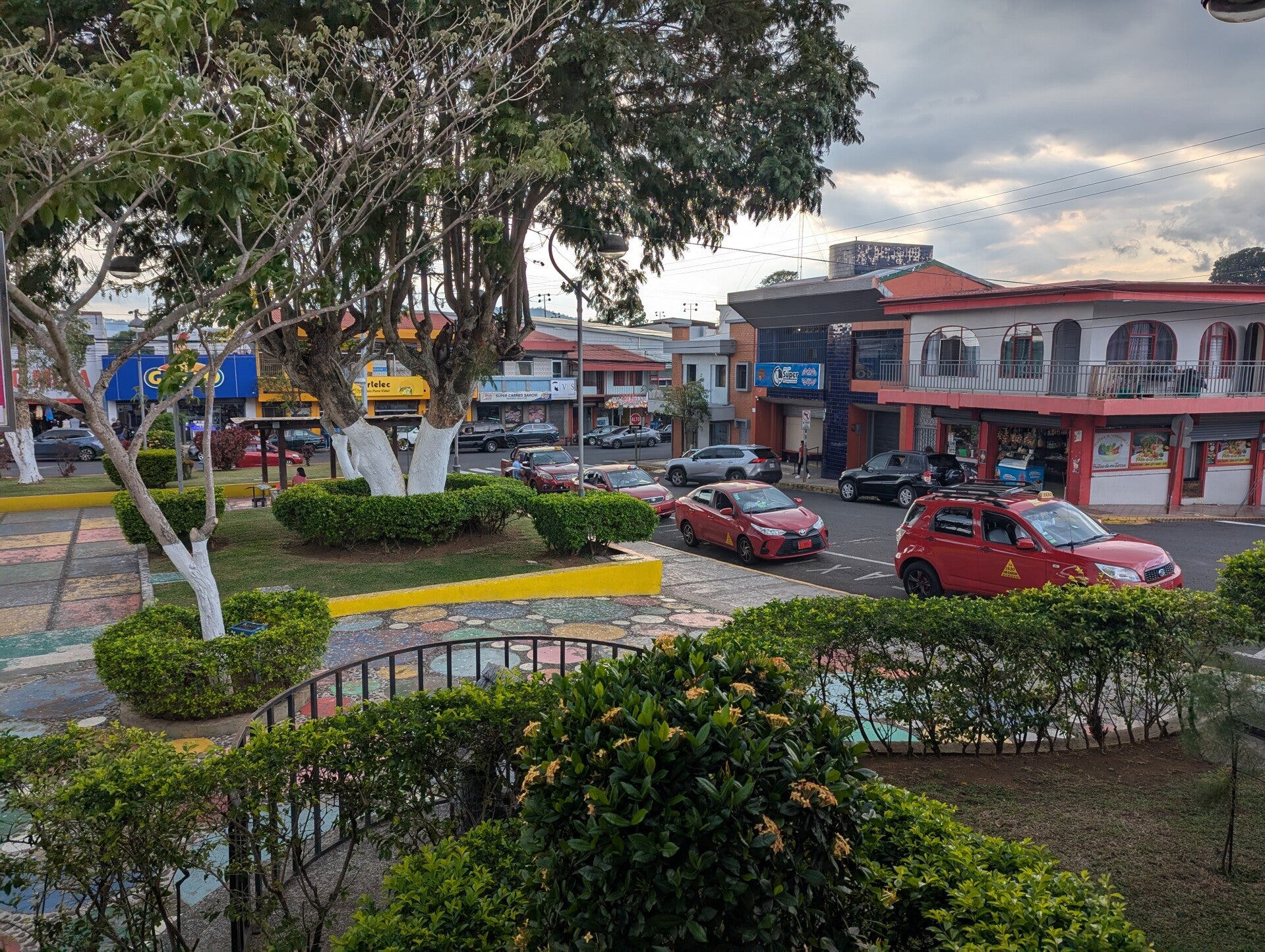 Traveling by taxi in Costa Rica