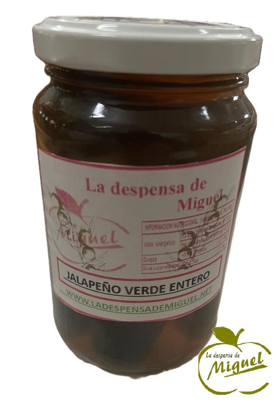JALAPEÑO VERDE ENTERO EN VINAGRE