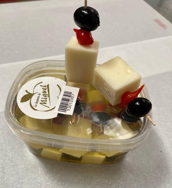 Queso Oveja y Pimiento  (12 ud)