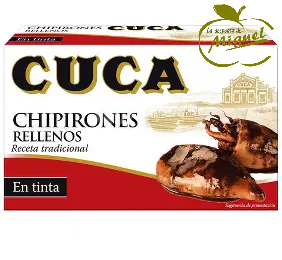 Chipirones rellenos en su tinta LO-120 "CUCA"