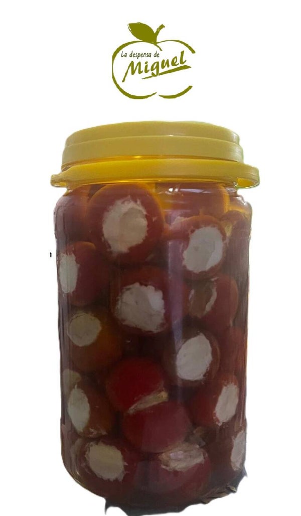 PIMIENTO CHERRY Y CREMA QUESO