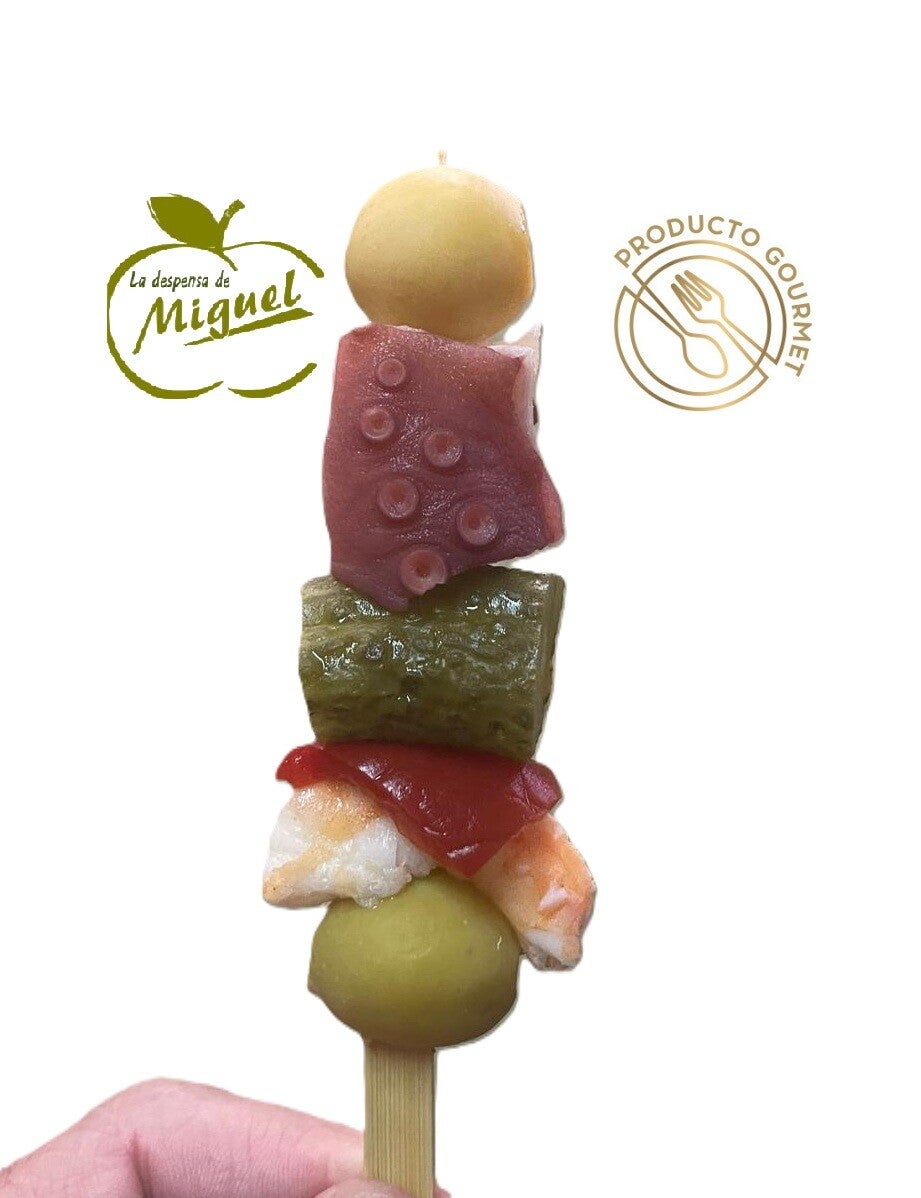 GILDA PINCHO SUPER DE PULPO Y LANGOSTINO BANANA  120g/ud