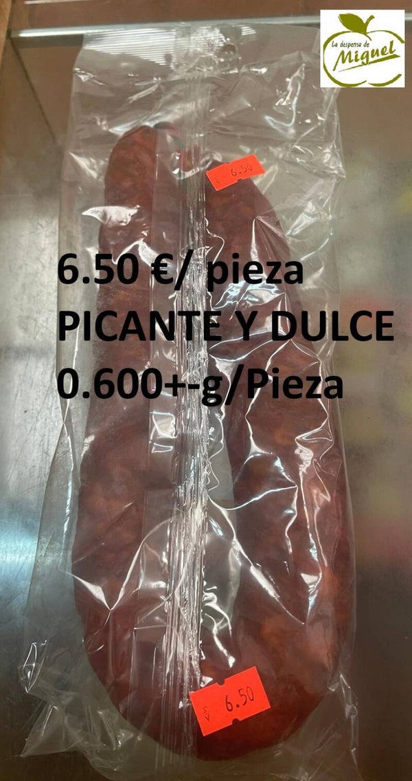 Chorizo de leon 0.600 g u/d