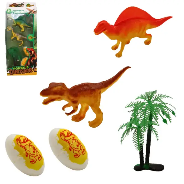 DINOSAURE 2 PCS AVEC 2 OEUFS
