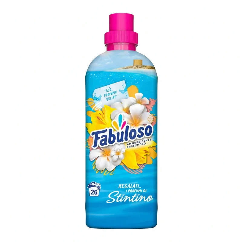 Fabuloso Assouplissant Concentré 585ml Parfum Prolongé, Linge Souple, Technologie 3 en 1
