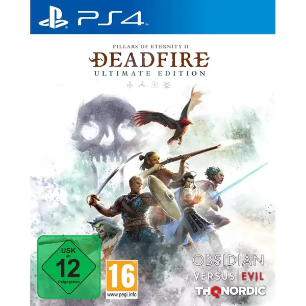 THQ Nordic Pillars of Eternity II Deadfire Jeu PS4 RPG classique avec 3 DLC