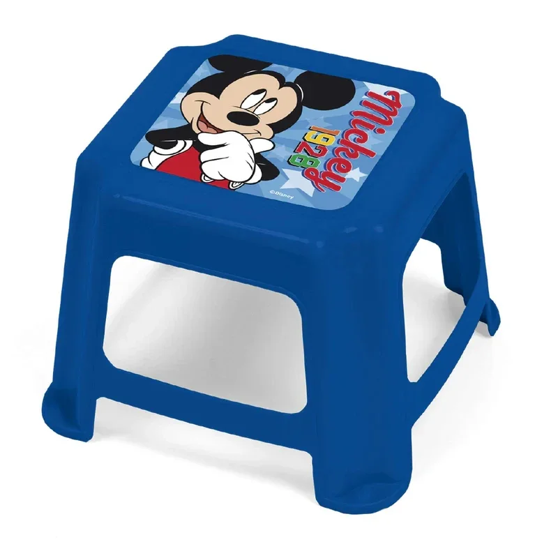 ARDITEX WD13019 Tabouret Enfant Empilable Mickey Mouse Plastique 27 x 27 x 21 cm Résistant Bleu