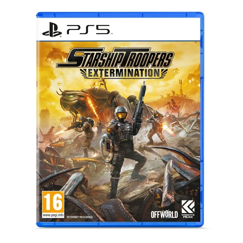(Boîtier en anglais) U&I Entertainment Starship Troopers Extermination PS5 Jeu de tir coopératif 16 joueurs