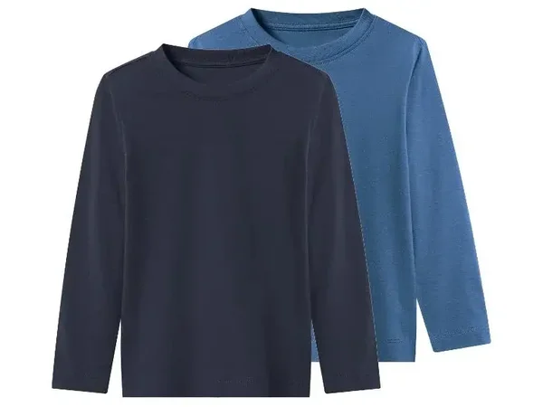 Lot de 2 t-shirts à manches longues petit garçon