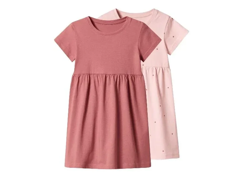 Lot de 2 robes petite fille