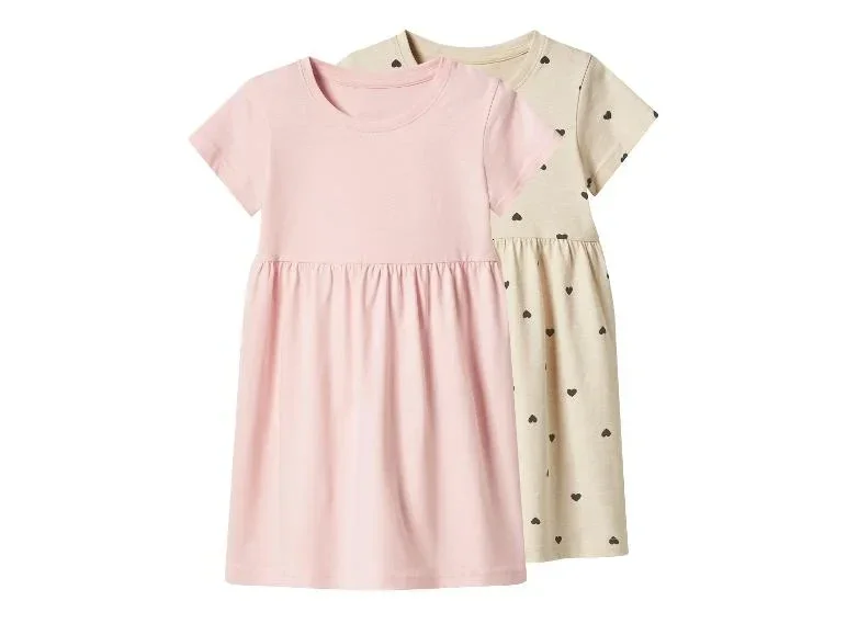 Lot de 2 robes petite fille
