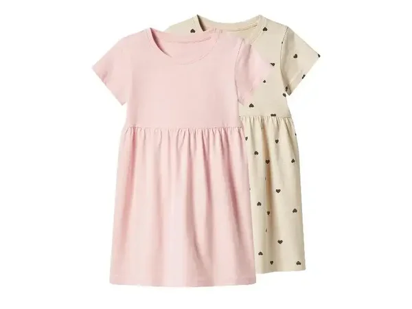 Lot de 2 robes petite fille