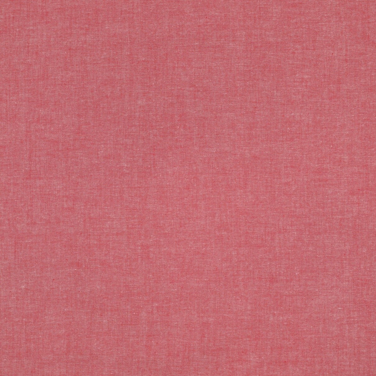 Poplin Katoen Yarn Dyed Rood – Verhees Textiles