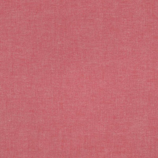 Poplin Katoen Yarn Dyed Rood – Verhees Textiles