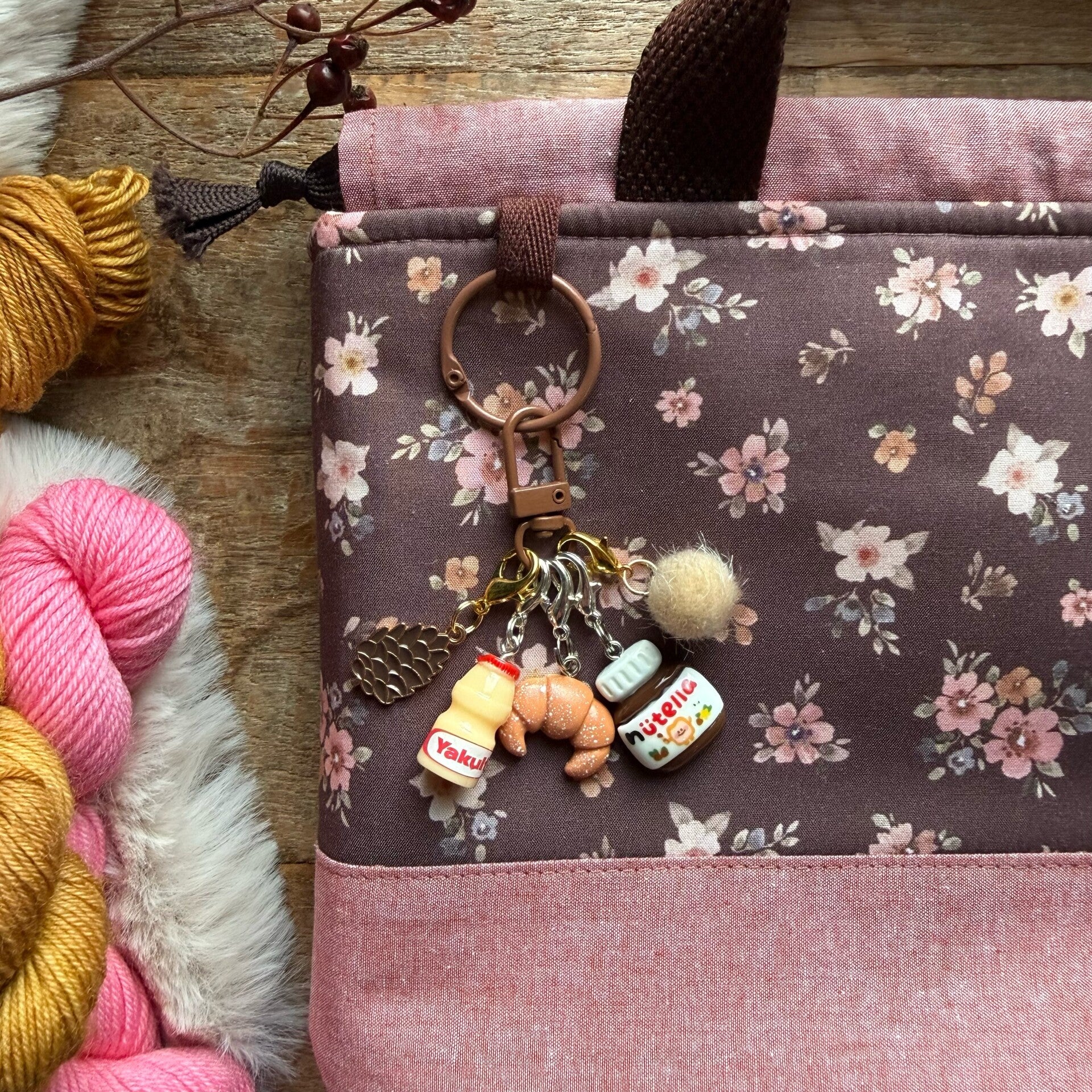 Bag Charm & Progress Keeper set – Slow Mornings