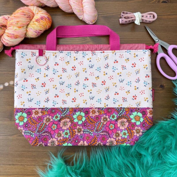 Project Bag Berry & Bloom – Maxi-PLUS met vakjes
