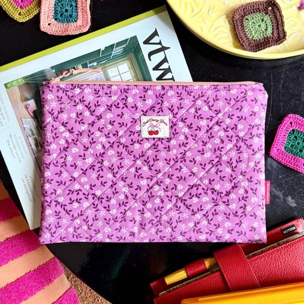 Project Keeper Berry Blossom – Portfolio voor Borduren & Journaling