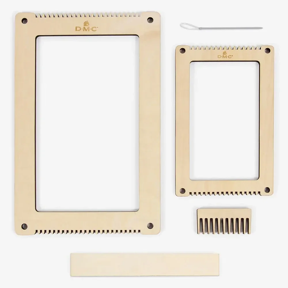DMC Weefraamset | Houten weeframen in 2 maten