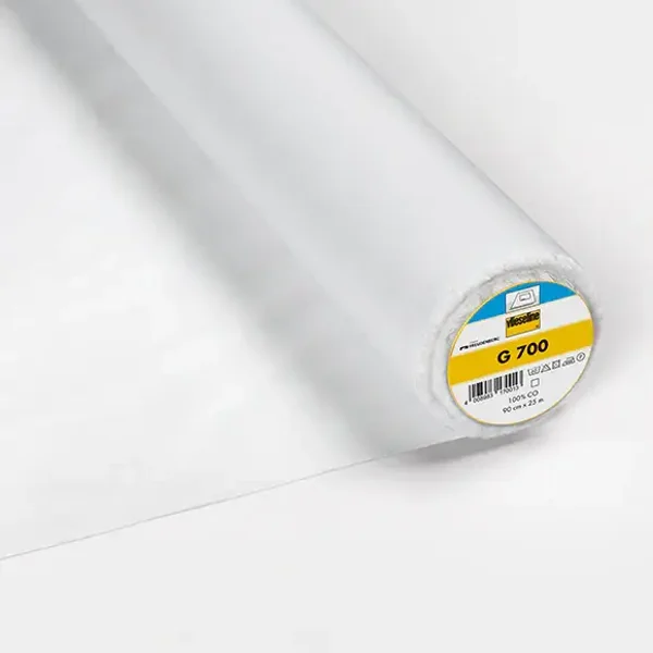 Vlieseline G700 plakkatoen – tussenvoeringd