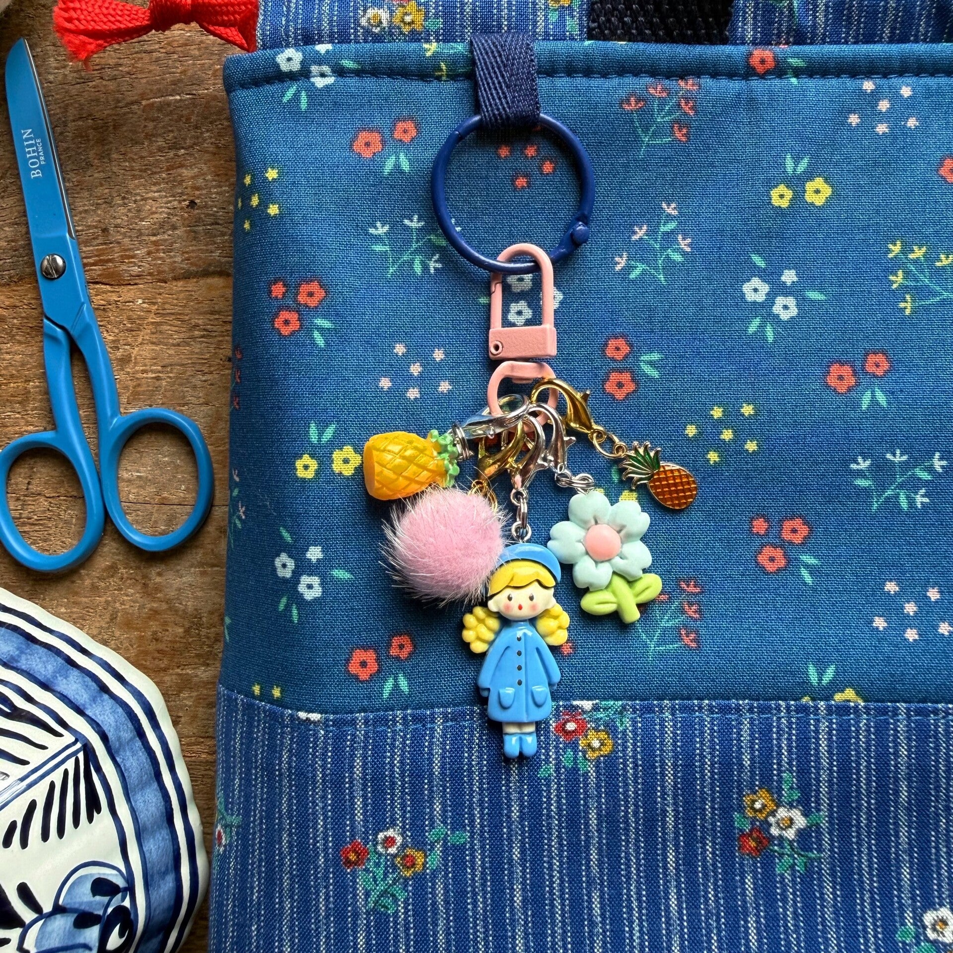 Bag Charm & Progress Keeper set – Zomer meisje